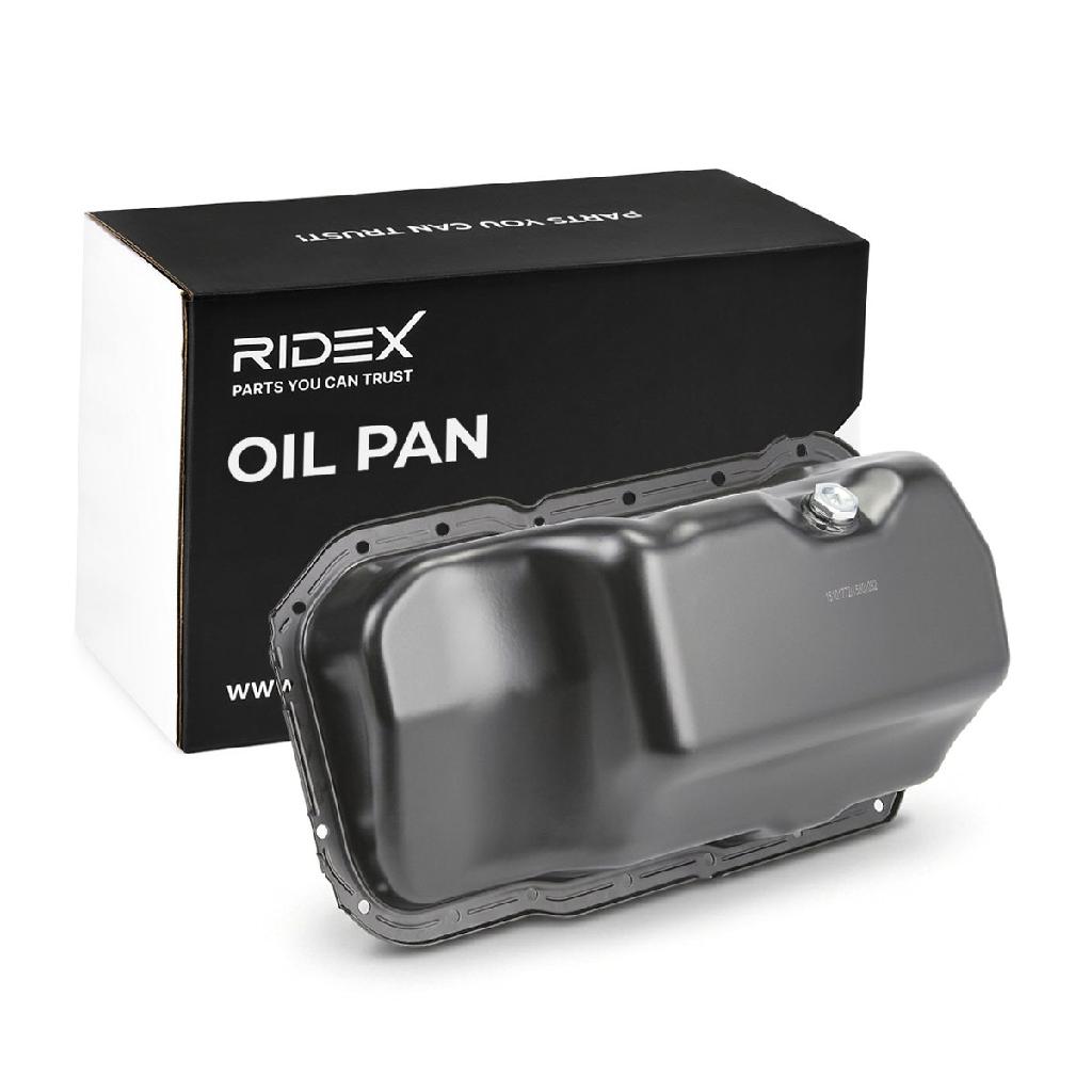 RIDEX 592O0161 Ölwanne Motorölwanne Stahl passend für PEUGEOT 206 Schrägheck