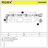 RIDEX ABS-Sensor 412W0825 Vorderachse Anzahl der Steckkontakte: 2 718mm Bild RIDEX ABS-Sensor 412W0825 Vorderachse Anzahl der Steckkontakte: 2 718mm