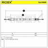 RIDEX Handbremsseil Hinten passend für PEUGEOT 205 II (20A/C) Bild RIDEX Handbremsseil Hinten passend für PEUGEOT 205 II (20A/C)