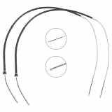 RIDEX Handbremsseil Hinten für VW up! Schrägheck (121, 122, BL1, BL2)