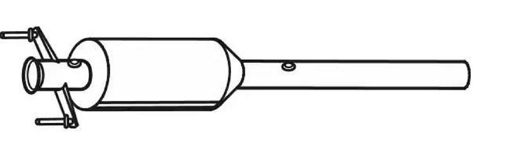 VEGAZ Rußpartikelfilter DPF Euro 4 Abgasanlage Diesel 70/220*2003/76B 920 MK-318