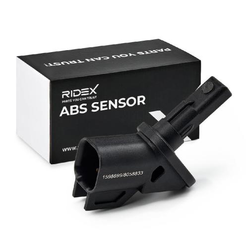 RIDEX ABS-Sensor 412W0070 Vorderachse beidseitig Sensorart: aktiver Sensor Bild RIDEX ABS-Sensor 412W0070 Vorderachse beidseitig Sensorart: aktiver Sensor
