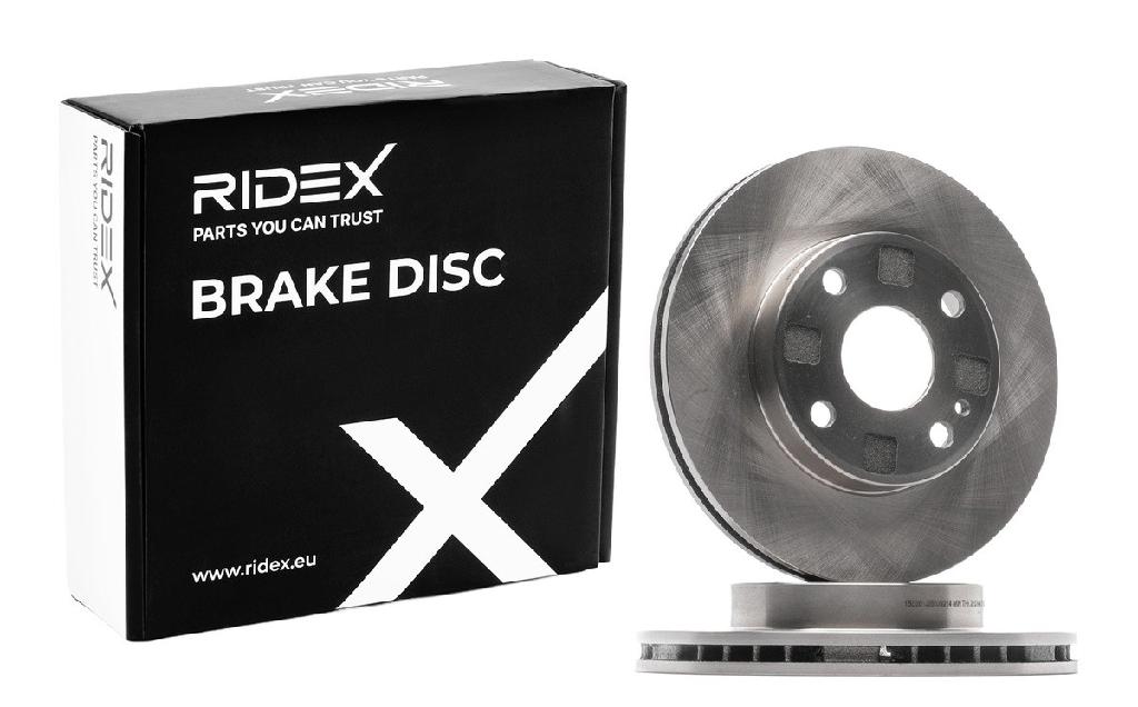 RIDEX 82B0461 2x Bremsscheiben Vorne Ø235mm Belüftet für MAZDA 323 F VI