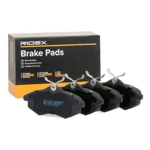RIDEX Bremsbelagsatz Bremsbeläge Vorne für CITROËN C3 I Schrägheck (FC, FN) Bild RIDEX Bremsbelagsatz Bremsbeläge Vorne für CITROËN C3 I Schrägheck (FC, FN)