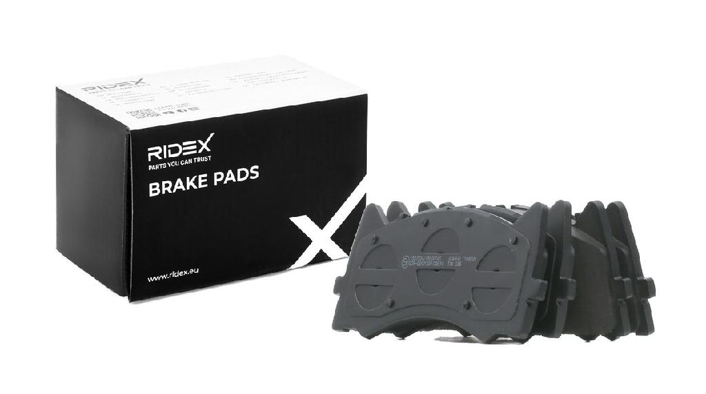 RIDEX Bremsbelagsatz Bremsbeläge Vorne passend für MERCEDES-BENZ