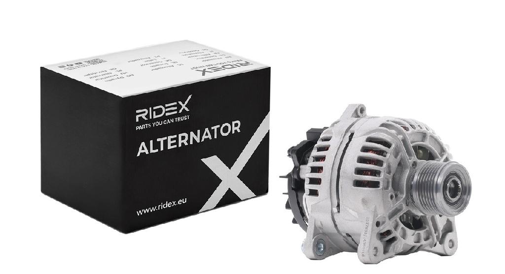 RIDEX 4G0366 Lichtmaschine 150A 14V Drehrichtung im Uhrzeigersinn mit 231005018R