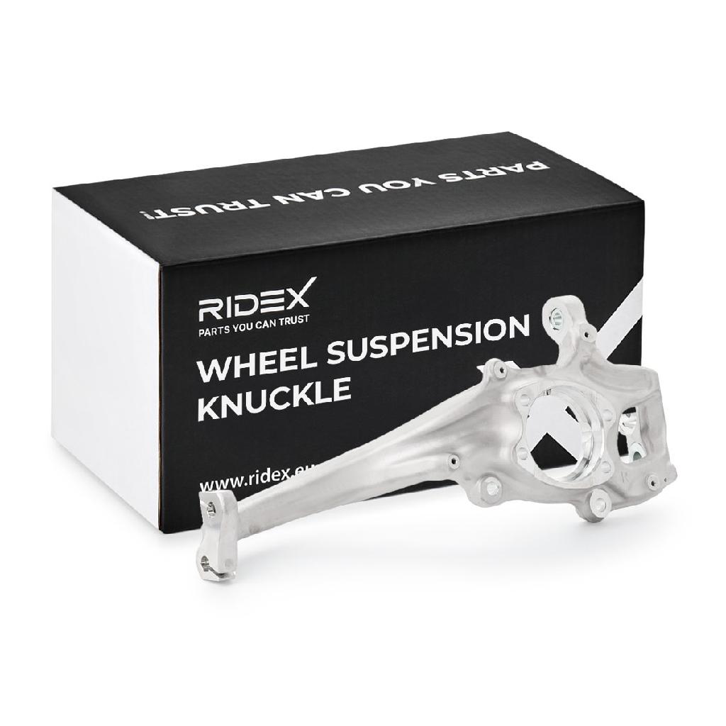 RIDEX Achsschenkel Vorne rechts für AUDI A4 Avant (8K5, B8)