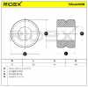 RIDEX 1334A0038 Stabilisatorlager Gummilager Lagerung Vorne für CHRYSLER Bild RIDEX 1334A0038 Stabilisatorlager Gummilager Lagerung Vorne für CHRYSLER