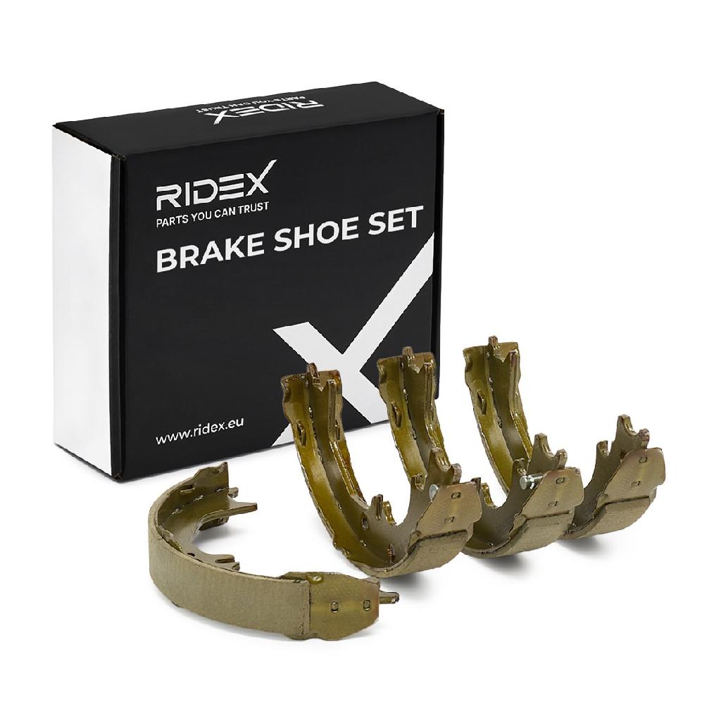 RIDEX Bremsbacken Satz für Trommelbremse Hinten für TOYOTA LAND CRUISER 230mm