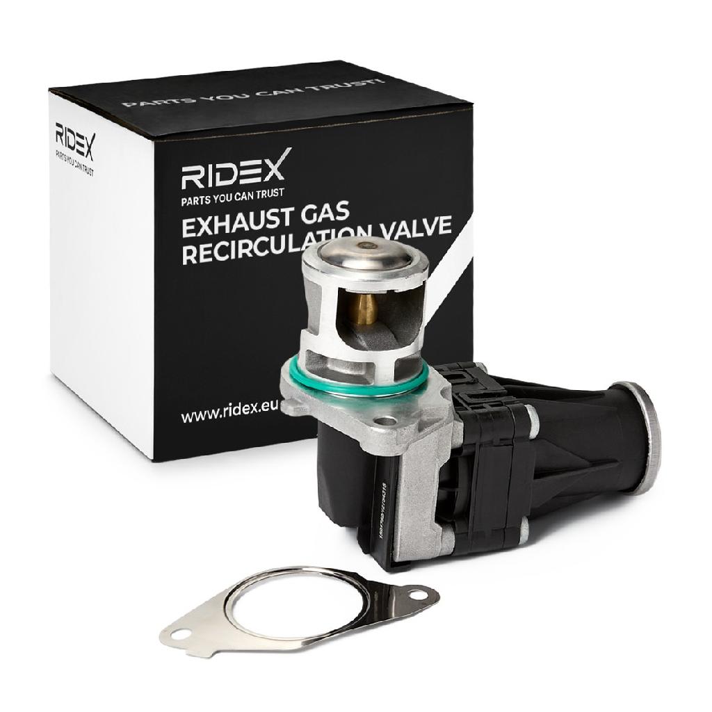 RIDEX 1145E0217 AGR-Ventil Abgasrückführungsventil mit Dichtungen für OPEL