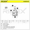 RIDEX 2462S0146 Traggelenk Führungsgelenk Vorne für HONDA CIVIC VII Hatchback Bild RIDEX 2462S0146 Traggelenk Führungsgelenk Vorne für HONDA CIVIC VII Hatchback
