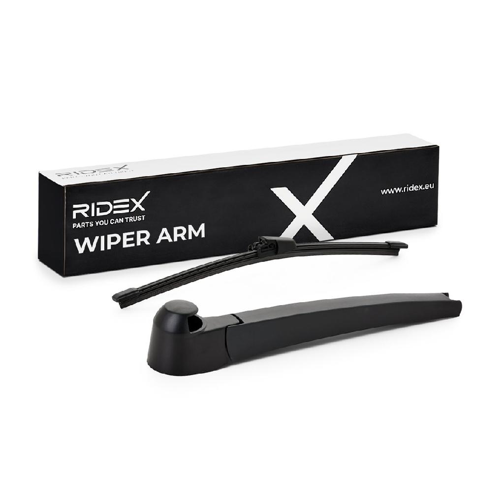 RIDEX Wischerarm Scheibenwischerarm 301W0016 hinten 285mm mit Wischblatt für VW