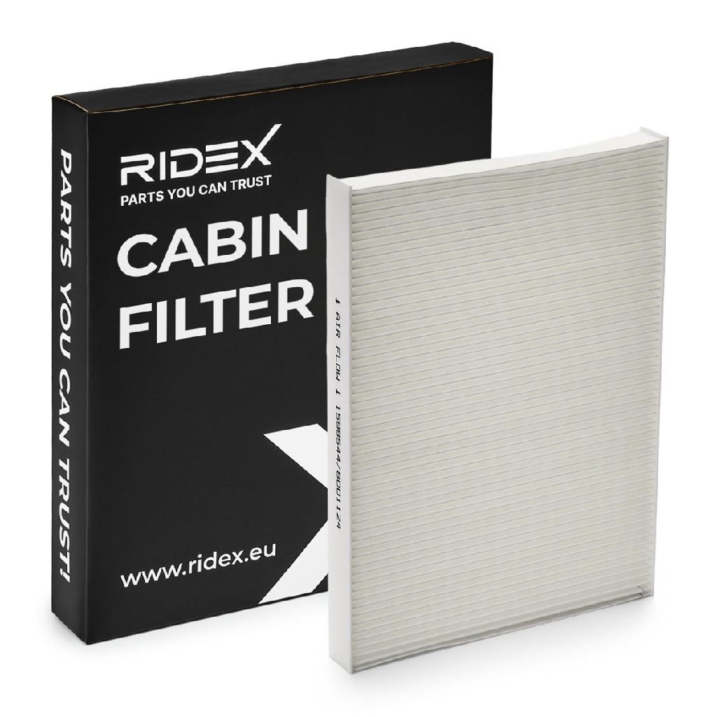 RIDEX 424I0003 Innenraumfilter Pollenfilter Höhe: 29 Breite: 207 Länge: 282