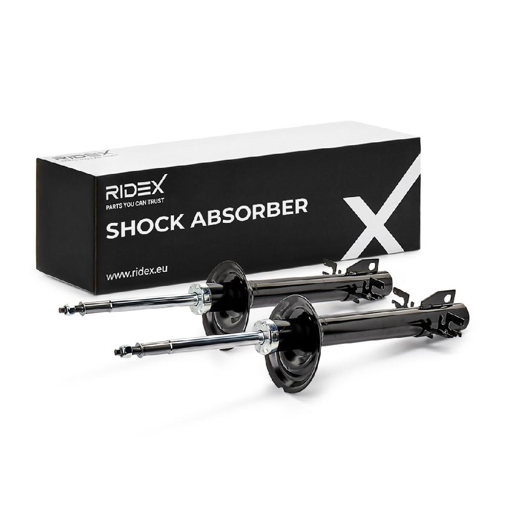 RIDEX 854S1629 2x Stoßdämpfer Federbein Gasdruck Vorne für FIAT 5202XC 5202XA