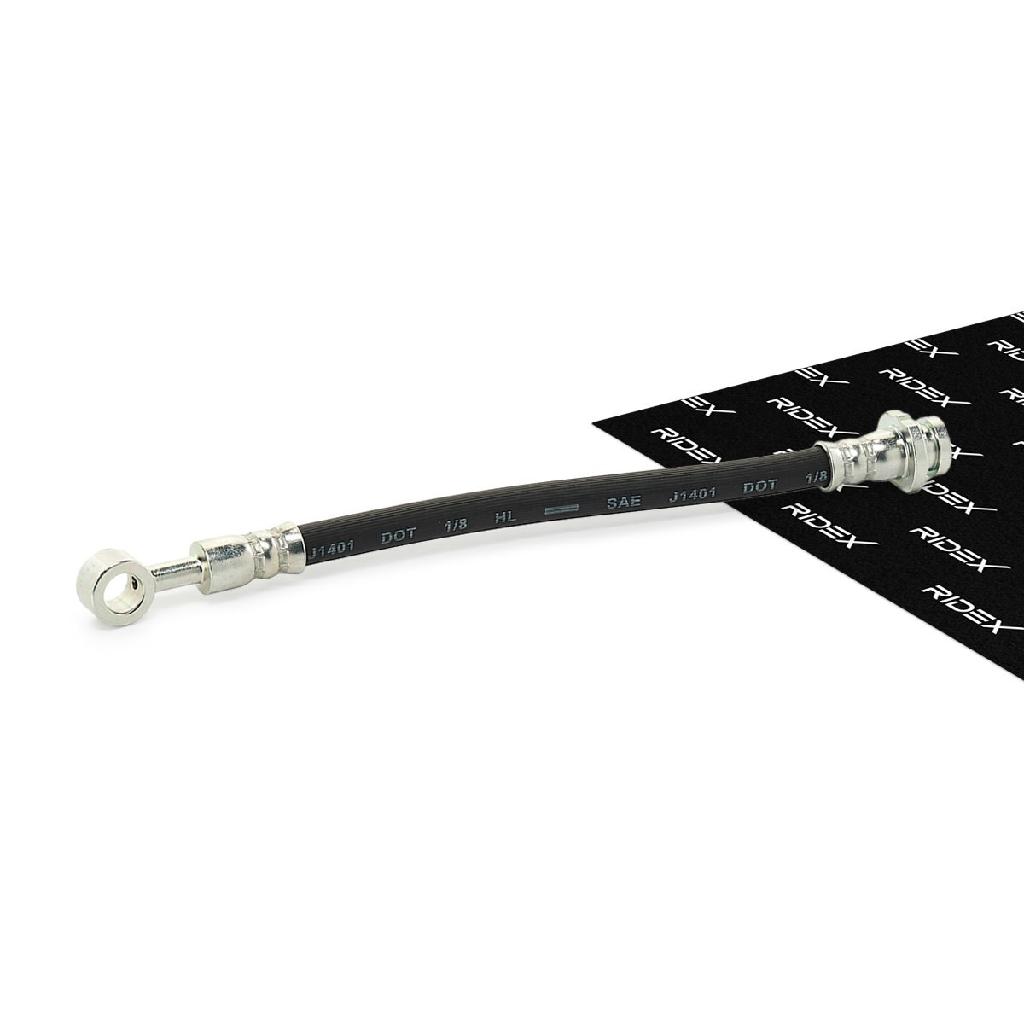 RIDEX Bremsschlauch 83B0129 HINTEN BREMSSCHLÄUCHE Länge: 215mm für NISSAN
