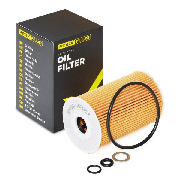 RIDEX PLUS Ölfilter Motorölfilter Filtereinsatz mit Dichtringen 7O0092P für KIA