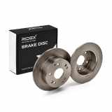 RIDEX 82B1023 2x Bremsscheiben Hinten Ø259,6mm voll für HONDA 42510S1A305