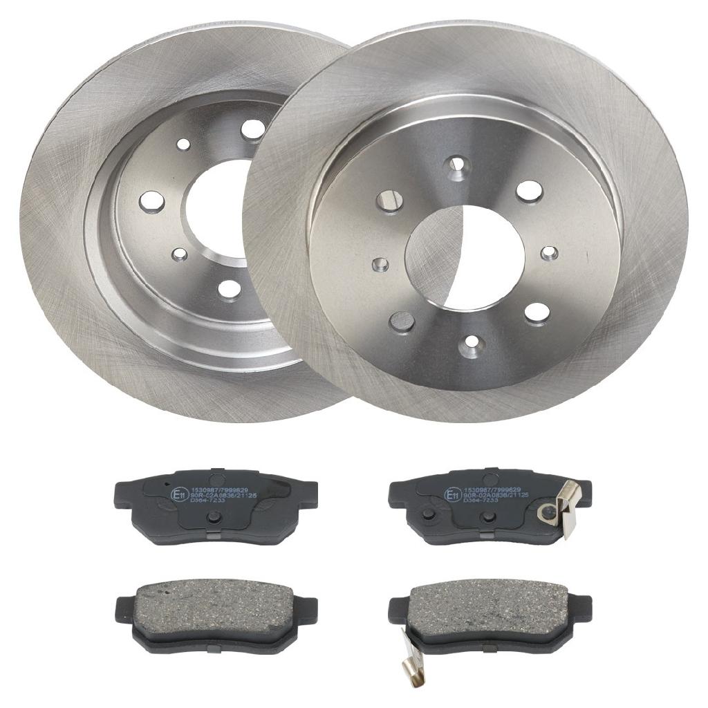 RIDEX Bremsenset Hinten Ø239,0mm - Bremsscheiben und Beläge für HONDA JAZZ IV