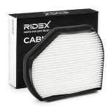 RIDEX 424I0019 Innenraumfilter Pollenfilter Höhe: 54 Breite: 218 Länge: 279