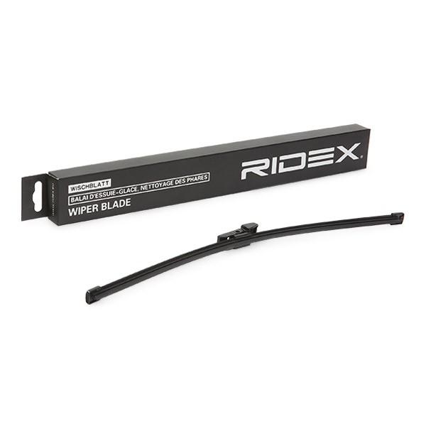 RIDEX 298W17019 Heckscheibenwischer Flach ohne Spoiler Hinten 380mm für SKODA