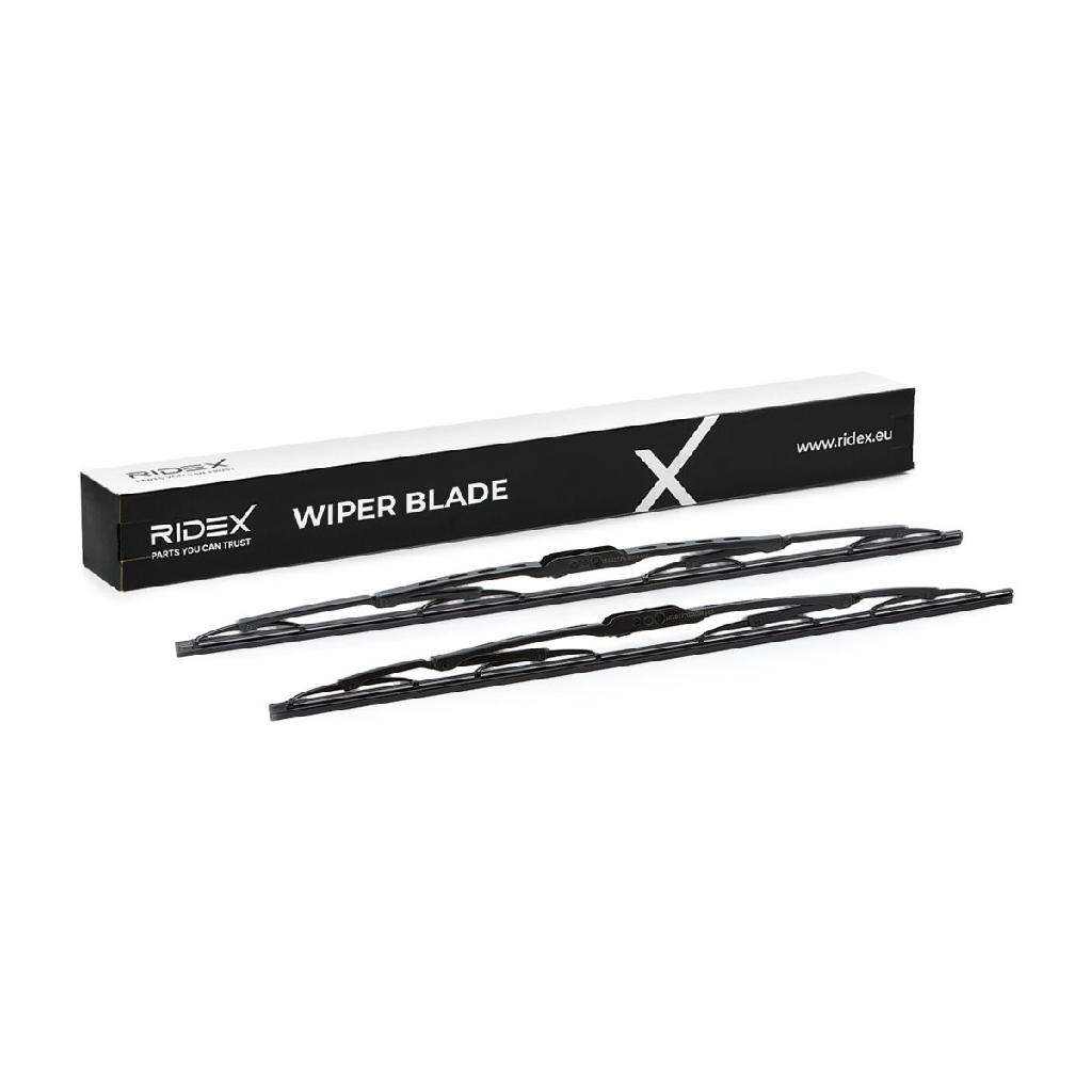 RIDEX Scheibenwischer Satz Wischerblätter Satz ohne Spoiler Vorne Länge 1: 600mm