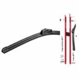 AMiO Scheibenwischer Vorne Standard flach für VW Transporter T5 Bus 01176