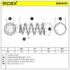RIDEX 188C0370 2x Federn Fahrwerksfedern Vorne für FORD Focus II Schrägheck Bild RIDEX 188C0370 2x Federn Fahrwerksfedern Vorne für FORD Focus II Schrägheck