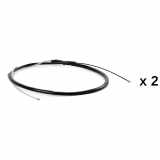 RIDEX Handbremsseil Hinten passend für PEUGEOT 2008 Kombi (CU)