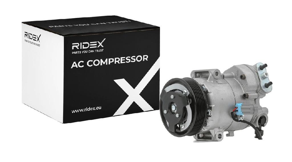 RIDEX A/C Kompressor für Klimaanlage Klimakompressor mit ID: 6CVC13 PAG 46 mit