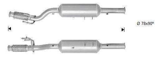 VEGAZ Rußpartikelfilter DPF Euro 5 Abgasanlage Diesel 1300 CK-322 für CITROËN Bild VEGAZ Rußpartikelfilter DPF Euro 5 Abgasanlage Diesel 1300 CK-322 für CITROËN