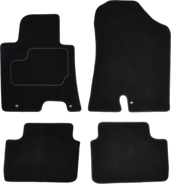 CUSTOPOL HYU70C Fußmatten Set Vorne und Hinten für HYUNDAI i30 (GD) i30 CW
