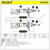 RIDEX 854S1862 2x Stoßdämpfer Federbein Gasdruck Vorne für FORD 1555094 1547217 Bild RIDEX 854S1862 2x Stoßdämpfer Federbein Gasdruck Vorne für FORD 1555094 1547217