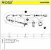 RIDEX ABS-Sensor 412W0908 Hinterachse beidseitig Sensorart: aktiver Sensor Bild RIDEX ABS-Sensor 412W0908 Hinterachse beidseitig Sensorart: aktiver Sensor