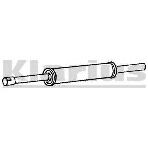 VEGAZ Mittelschalldämpfer für VW Golf 1II (1H1) Bild VEGAZ Mittelschalldämpfer für VW Golf 1II (1H1)