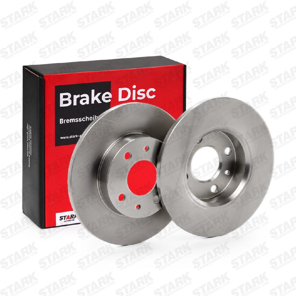 STARK SKBD-0022801 2x Bremsscheiben Vorne Hinten Ø240,2mm voll für FIAT