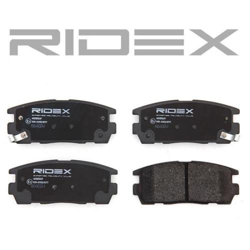 RIDEX Bremsbelagsatz Bremsbeläge Hinten für CHEVROLET CAPTIVA (C100, C140) Bild RIDEX Bremsbelagsatz Bremsbeläge Hinten für CHEVROLET CAPTIVA (C100, C140)
