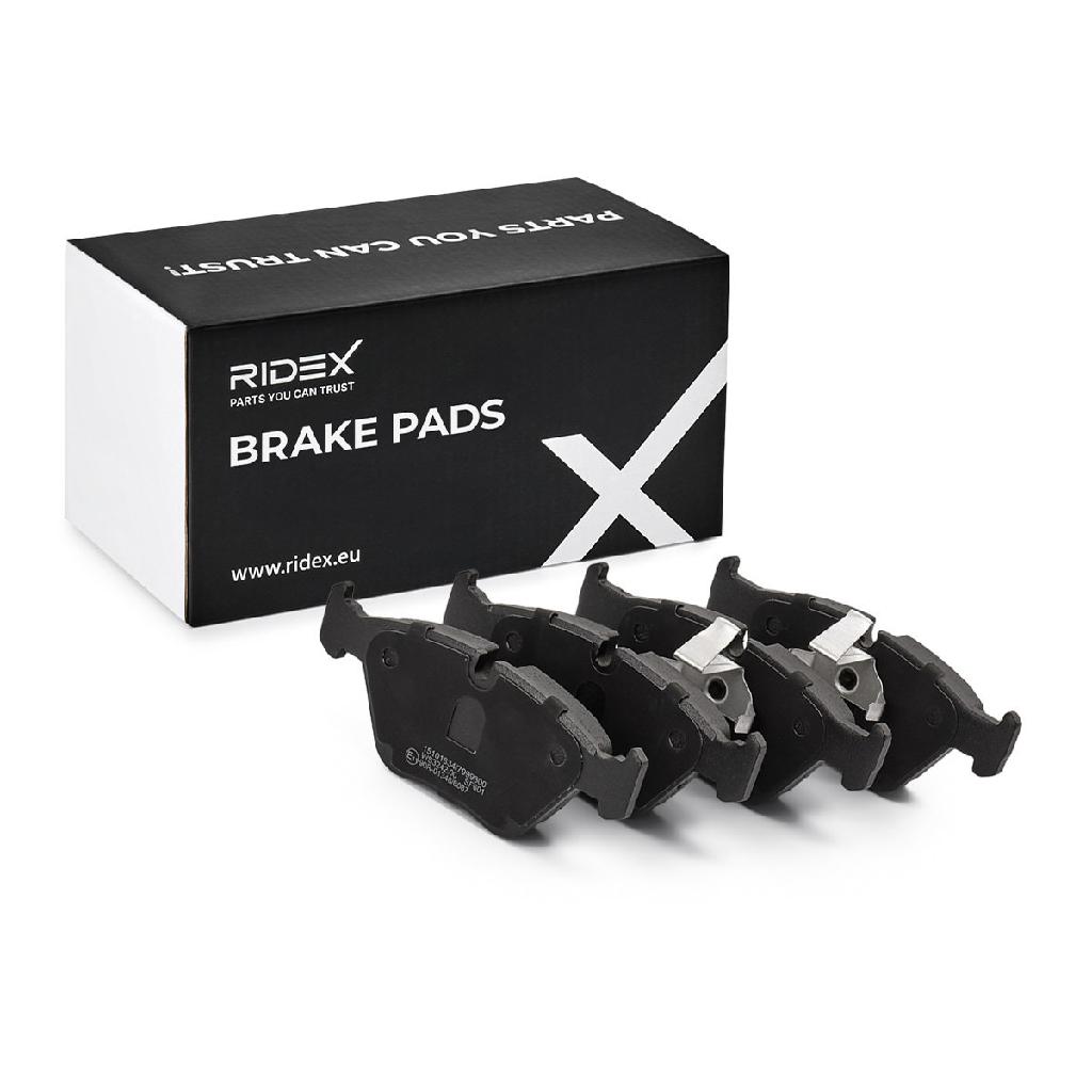RIDEX Bremsbelagsatz Bremsbeläge Vorne für BMW 3 Limousine (E46) 5 Limousine X3
