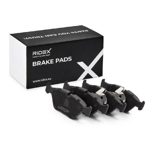 RIDEX Bremsbelagsatz Bremsbeläge Vorne für BMW 3 Limousine (E46) 5 Limousine X3 Bild RIDEX Bremsbelagsatz Bremsbeläge Vorne für BMW 3 Limousine (E46) 5 Limousine X3