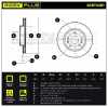 RIDEX PLUS 82B1149P 2x Bremsscheiben Vorne Ø280mm Belüftet für SUZUKI Bild RIDEX PLUS 82B1149P 2x Bremsscheiben Vorne Ø280mm Belüftet für SUZUKI