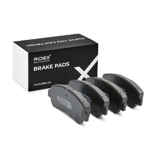 RIDEX Bremsbelagsatz Bremsbeläge Vorne für NISSAN Qashqai / Qashqai +2 I JUKE Bild RIDEX Bremsbelagsatz Bremsbeläge Vorne für NISSAN Qashqai / Qashqai +2 I JUKE