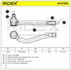 RIDEX Spurstangenkopf Vorderachse rechts außen Traggelenk M10X1.25 914T0314 Bild RIDEX Spurstangenkopf Vorderachse rechts außen Traggelenk M10X1.25 914T0314