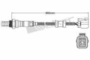 VEGAZ ULS-647 Lambdasonde Oxygen O2 Sensor Planarsonde Beheizt für HONDA HR-V