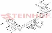 STEINHOF Anhängerkupplung für RENAULT Scénic 1V (J9)
