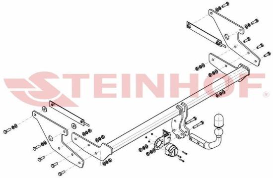 STEINHOF Anhängerkupplung für RENAULT Scénic 1V (J9) Bild STEINHOF Anhängerkupplung für RENAULT Scénic 1V (J9)