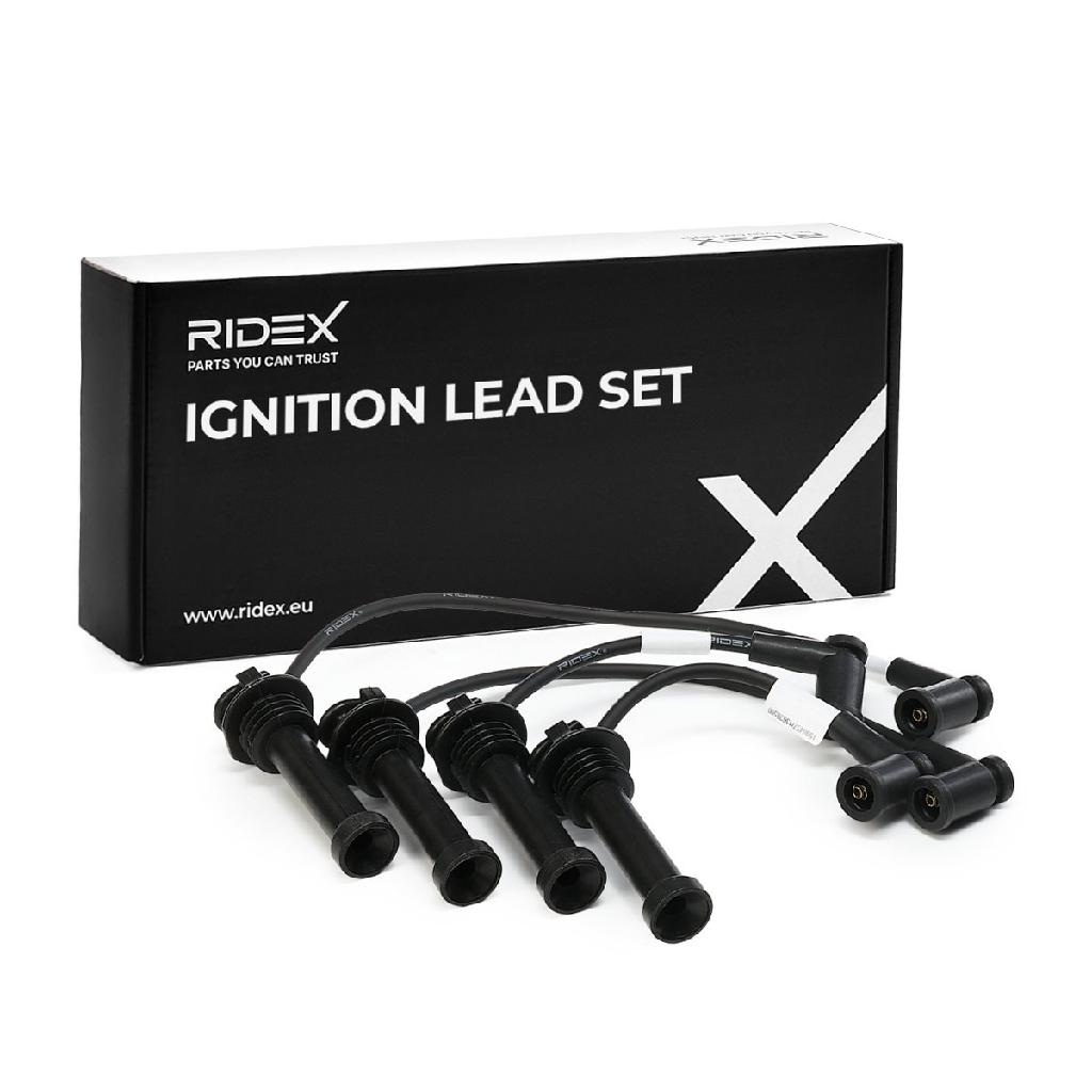 RIDEX 685I0003 Zündleitungssatz Zündkabelsatz für FORD Fiesta Mk5 Schrägheck