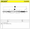 RIDEX Handbremsseil für OPEL Corsa C Schrägheck (X01) Bild RIDEX Handbremsseil für OPEL Corsa C Schrägheck (X01)