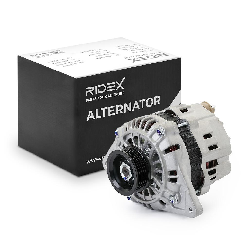 RIDEX 4G0949 Lichtmaschine 80A 12V Drehrichtung im Uhrzeigersinn mit A2TA5191