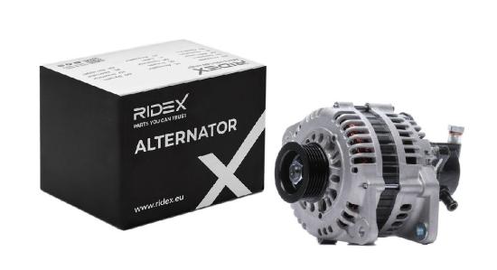 RIDEX 4G0026 Lichtmaschine 100A 12V Drehrichtung im Uhrzeigersinn mit für OPEL Bild RIDEX 4G0026 Lichtmaschine 100A 12V Drehrichtung im Uhrzeigersinn mit für OPEL