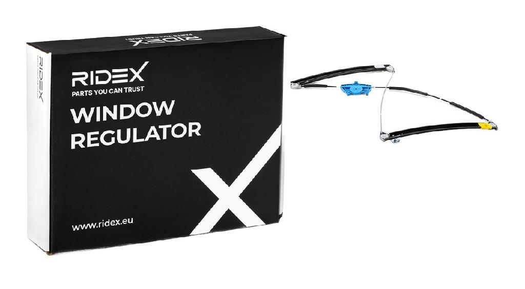 RIDEX 1561W0004 Fensterheber Vorne Elektrisch ohne Elektromotor für AUDI