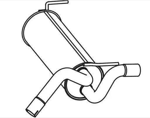 VEGAZ Mittelschalldämpfer für OPEL Astra J Sports Tourer (P10) Bild VEGAZ Mittelschalldämpfer für OPEL Astra J Sports Tourer (P10)